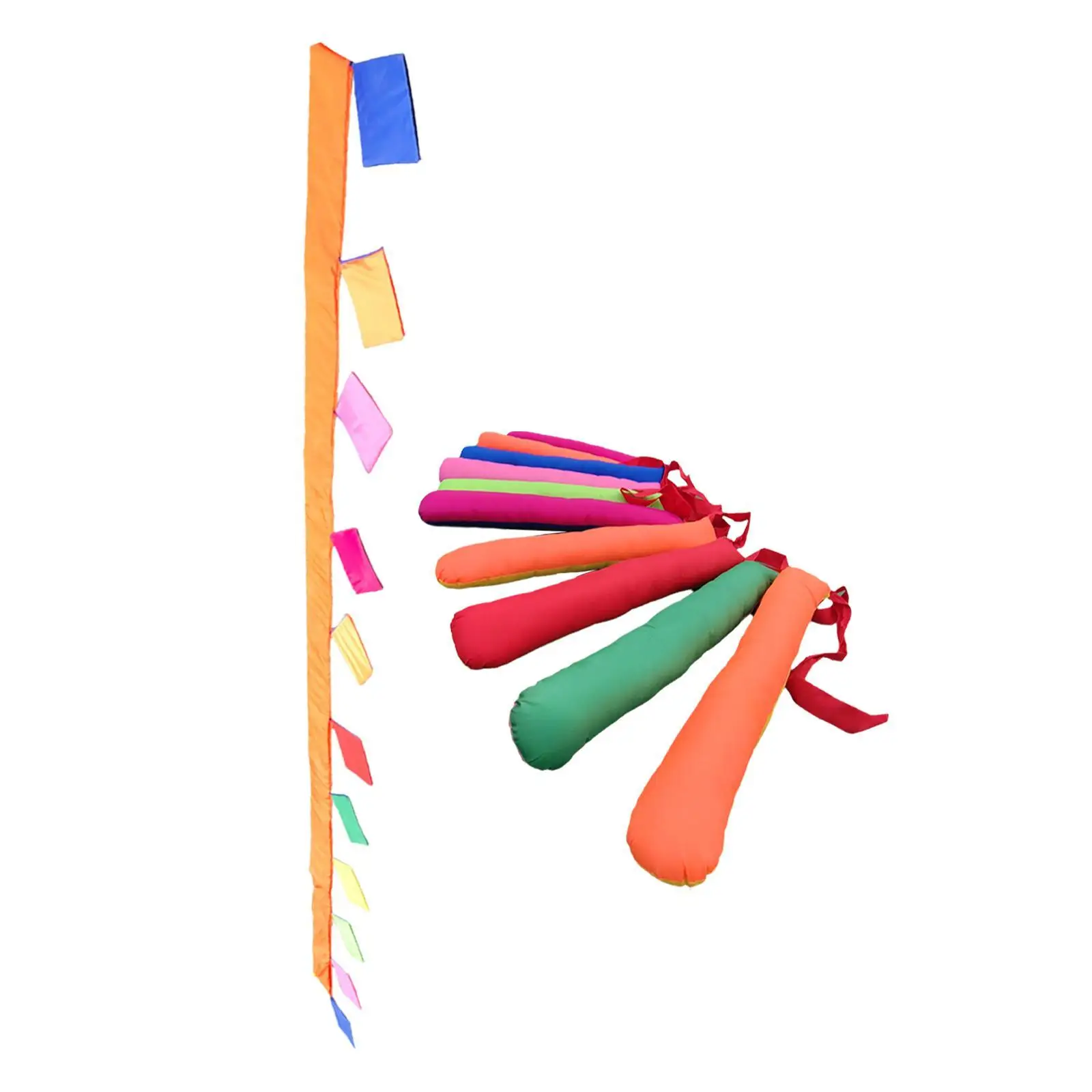 Kids Outdoor Game Colorful Team Game Flexible Training Equipment Toy for Sports Preschool Teens Children Indoor and Outdoor