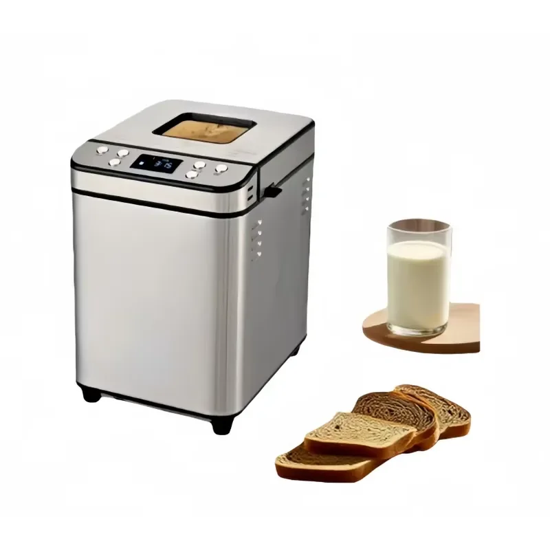 Multi-Functional Automatic Bread Making Machine Electric Device for Dough Mixing and Baking for Making Bread