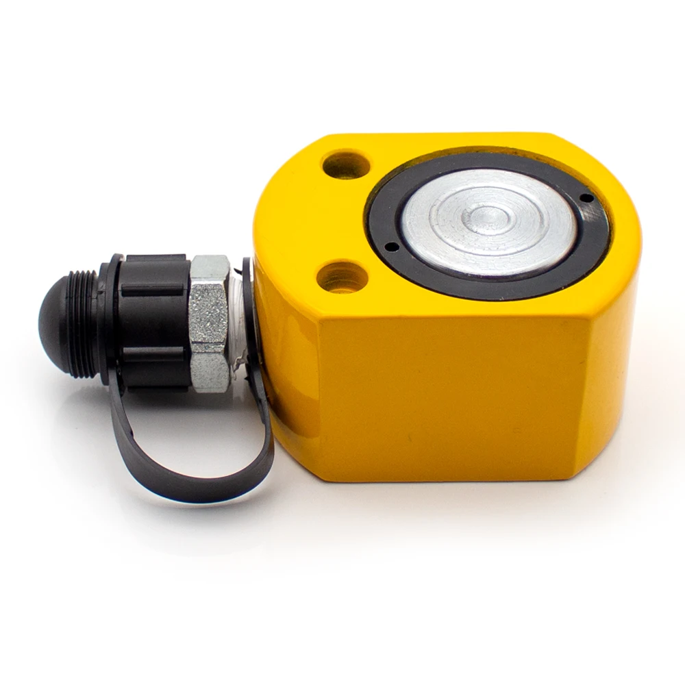 Ultra-thin Hydraulic Lifting Jack Separate Hydraulic Booster Hydrocylinder Stroke 7MM 10T