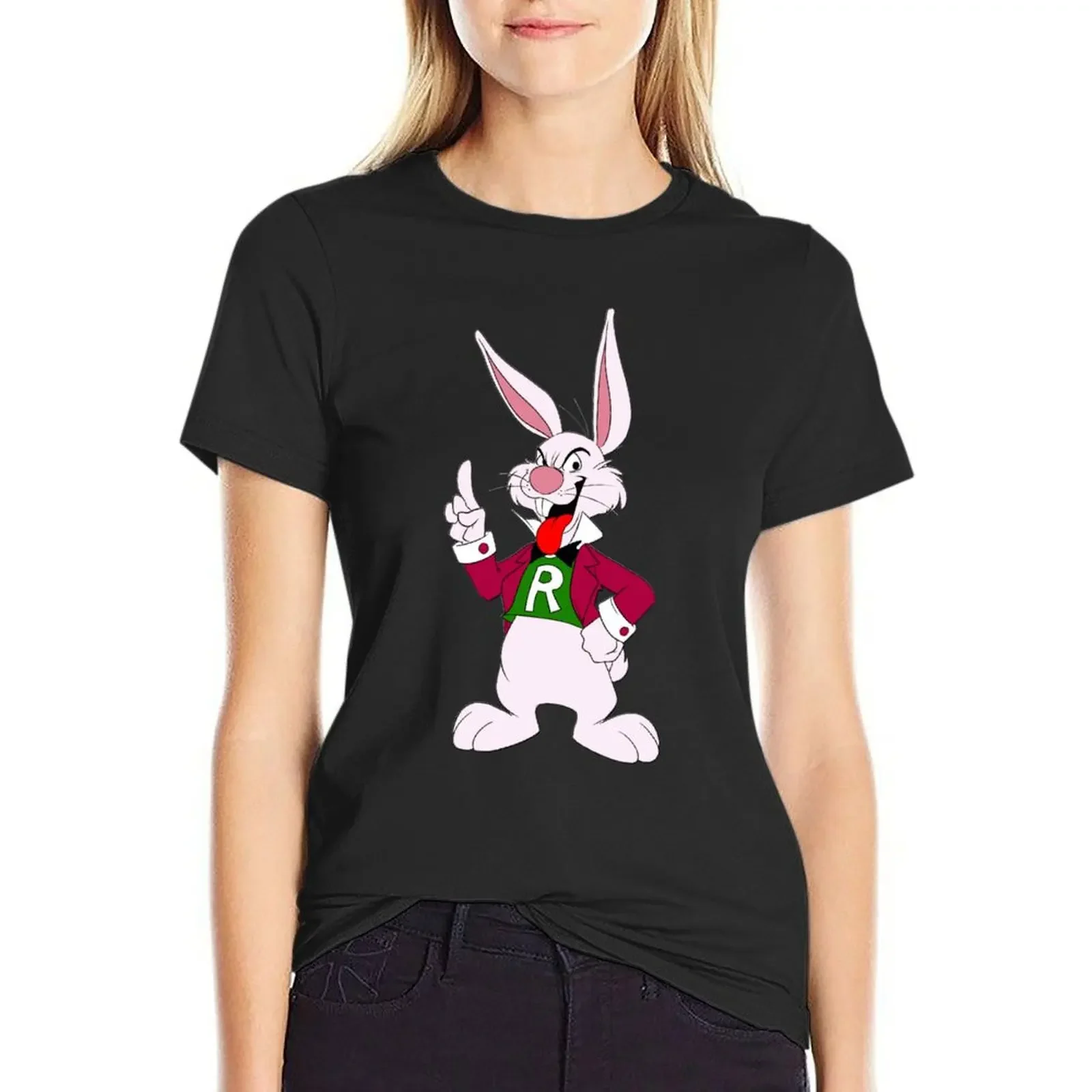 

magic rabbit the Really Rottens team T-Shirt korean fashion quick drying heavyweights tops Women's tee shirt
