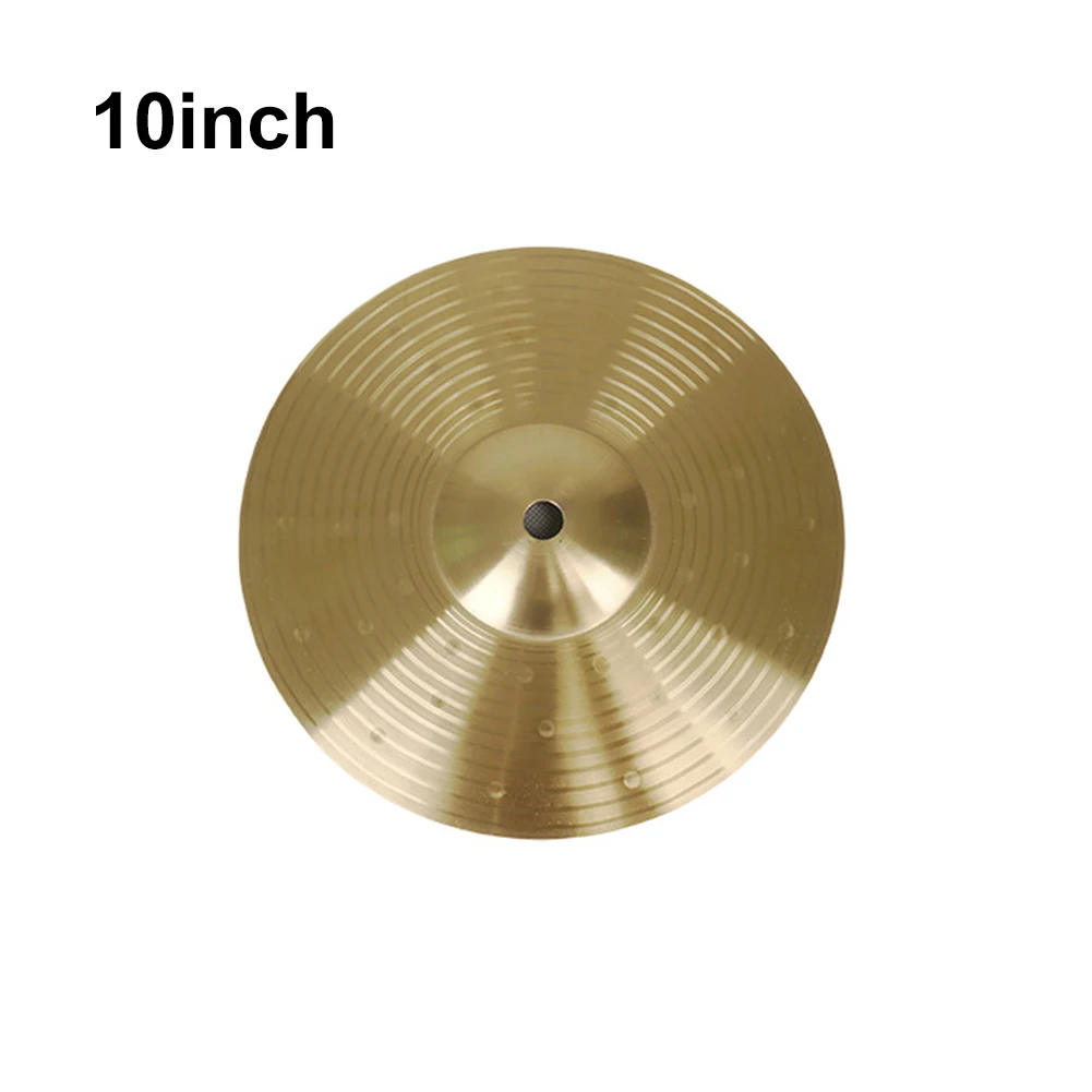 Gold Brass Cymbals 8 10 12 14 16 Inch Drum Set Crash HiHat For Percussion Musical Instruments Beginner Pro Use