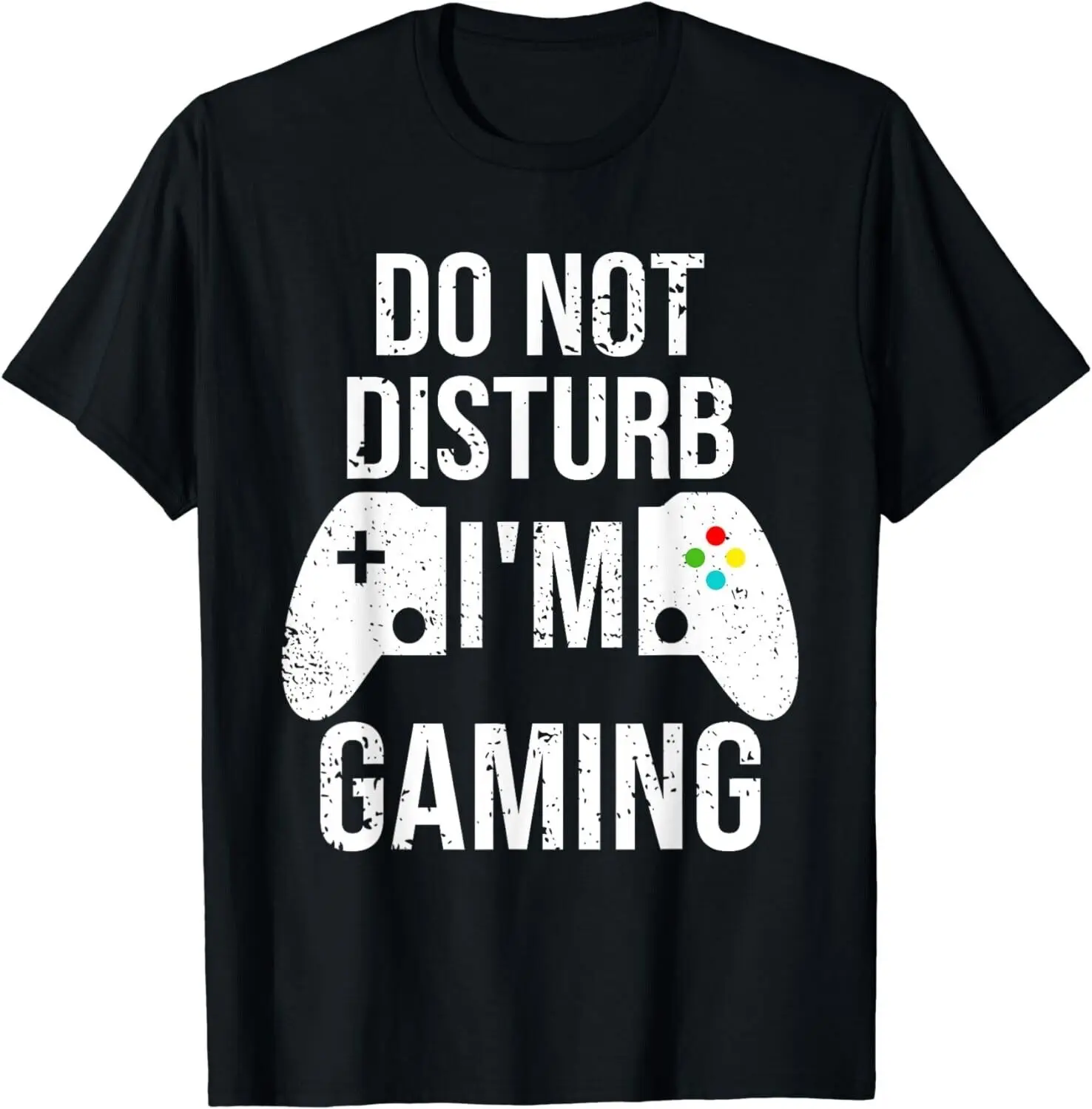 Do Not Disturb I'm Gaming Video Games Funny Gamer Boys Teens Gift Unisex T-Shirt