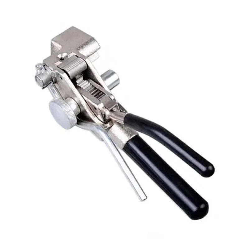 Cutting widths up to 25mm and thicknesses up to 1.2mm, manual stainless steel cable tie tool - alloy steel blade