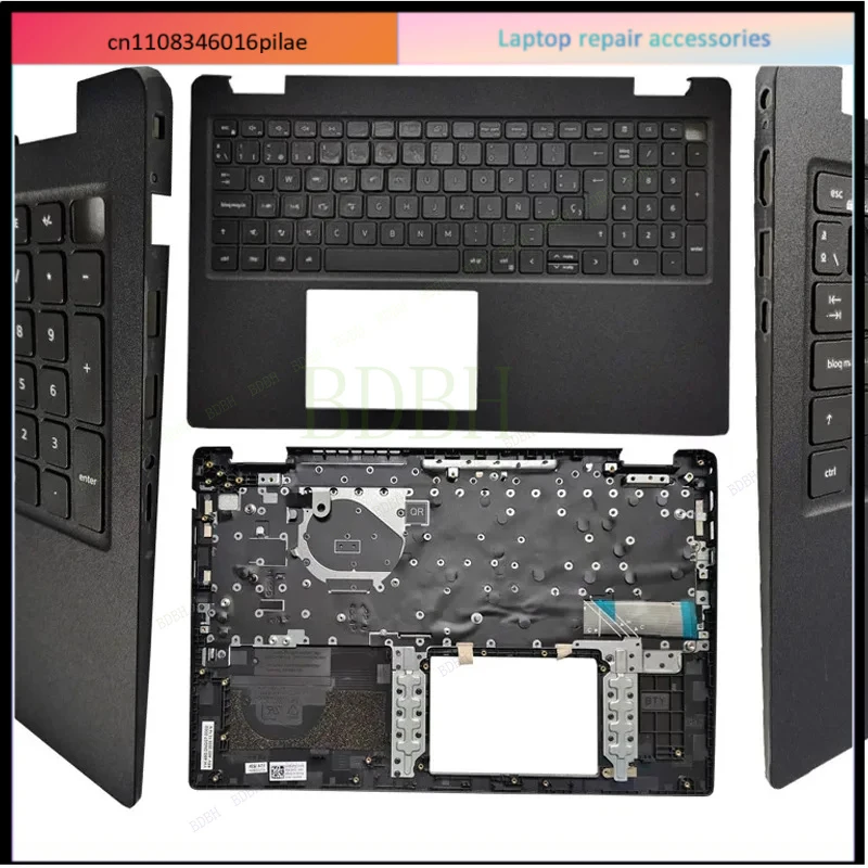 NEW US /Spanish/Latin/Italian/German Keyboard For Latitude 3520 E3520 Palmrest Upper Case