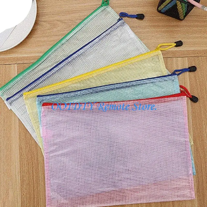 DXAB 10 PCS B4 Clear File Filed Folder Bag Bag zip bag docum