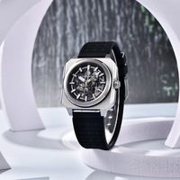 PAGANI DESIGN Brand Men machinery Automatic Watch Male Leather Strap Sport Waterproof Wristwatch CalendarClock Relogio Masculino