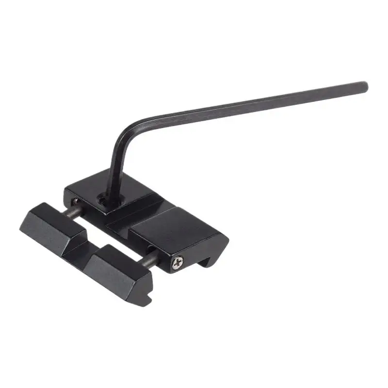 Adaptateur de Conversion de piste 11 à 20MM, queue d'aronde vers Rail Picatinny, support de portée, adaptateur encliquetable, outils de chasse