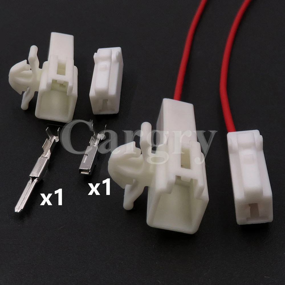 1 Set 1P 7283-1010 7282-1012 MG641199 MG651194 Car Cable Connector Assembly Car Starter Male Plug Female Socket