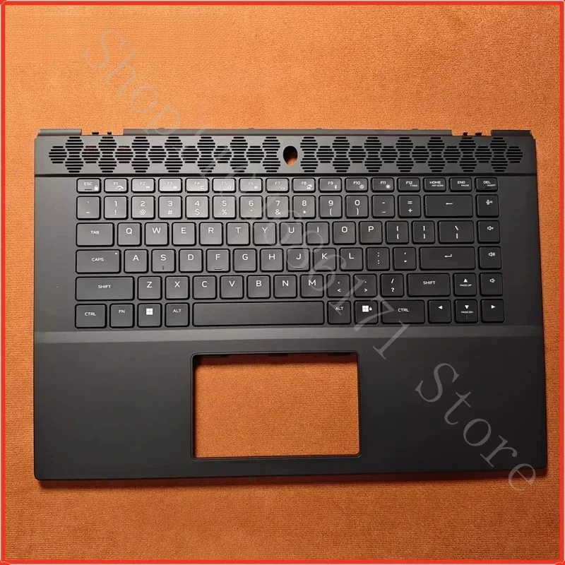 L FOR Alienware M16 R2 Laptop Palmrest Upper Case US Keyboard 02CGJN 08TDGJ 0KCM2Y 0C1MH5
