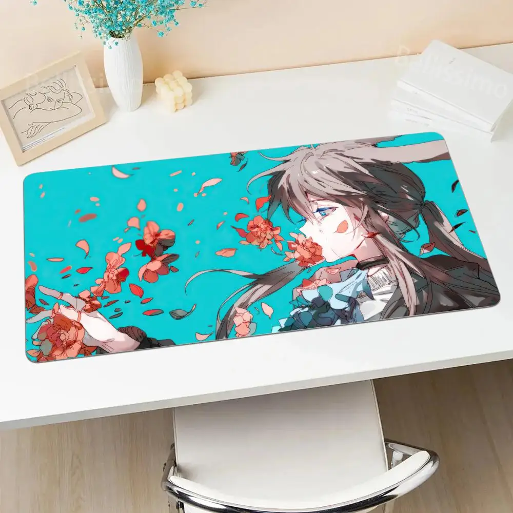 

A_arknights Mouse Pad Anime MousePad Rubber Mausepad Deskmat Pc Computer Gaming Accessories Mouse Mat Durable Desk Pad Mice Pad