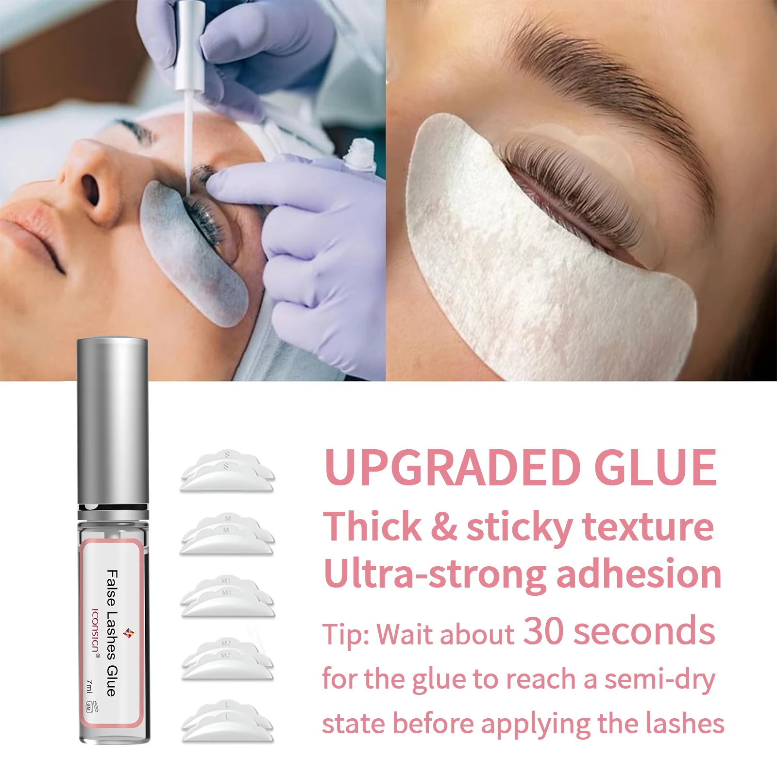 Wimpernlift-Set und Tönungsset, schwarzer Farbstoff, Pro-Wimperndauerwellen-Schnelllifting-Set, semi-permanent für 4–6 Wochen für Salon, Zuhause, Heimwerken, Braun, Kaffee