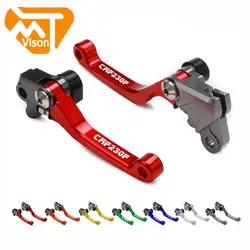 Punho da alavanca da embreagem do freio da motocicleta cnc para honda crf150f crf230f 2003-2019 crf250f 2019-2022 crf 150f 230f 250f