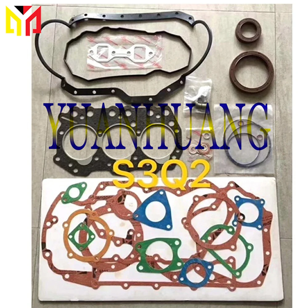 S3Q2 Engine Full Gasket Kit Fast Shipping Overhual Set For Mitsubishi Engine With Cylinder Head Gasket