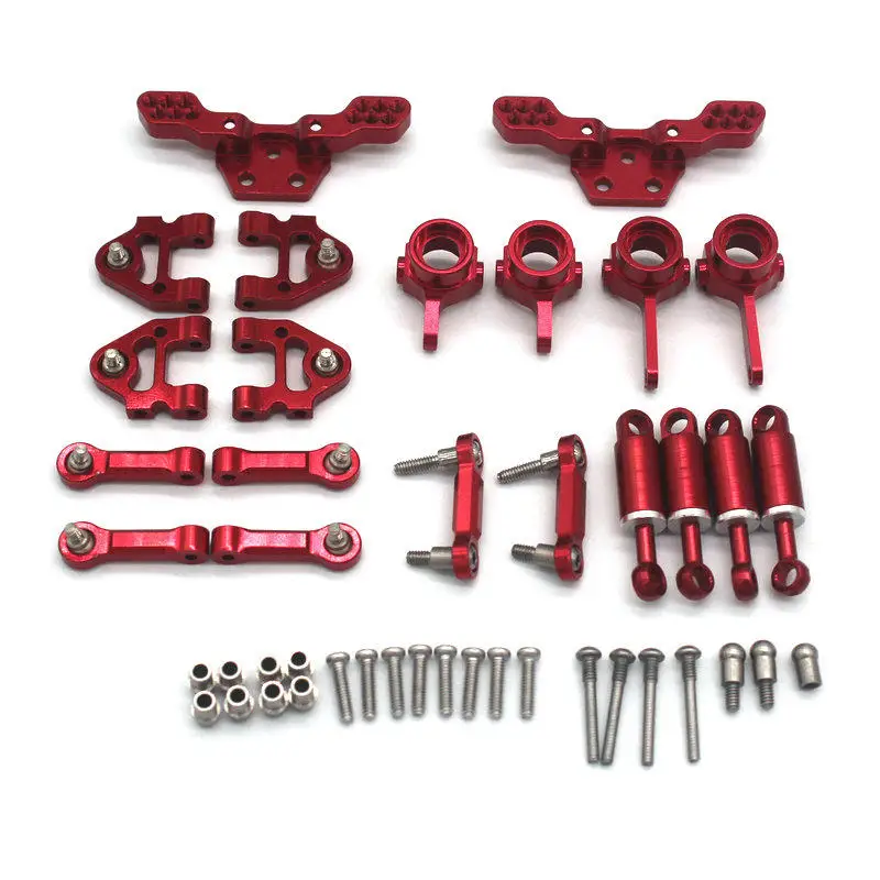 Wltoys 284131 284161 284010 Applicable Remote Control Car Metal Parts Set Electric Toy Simulation Model Upgrade Parts Kit