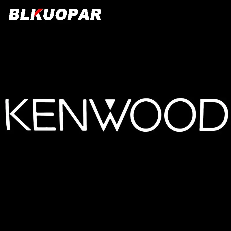 BLKUOPAR  KENWOOD Logo Stickers and Decals Body for Car Suitable for Any Flat and Smooth Clean Surface Vinyl Car Wrap Decoration