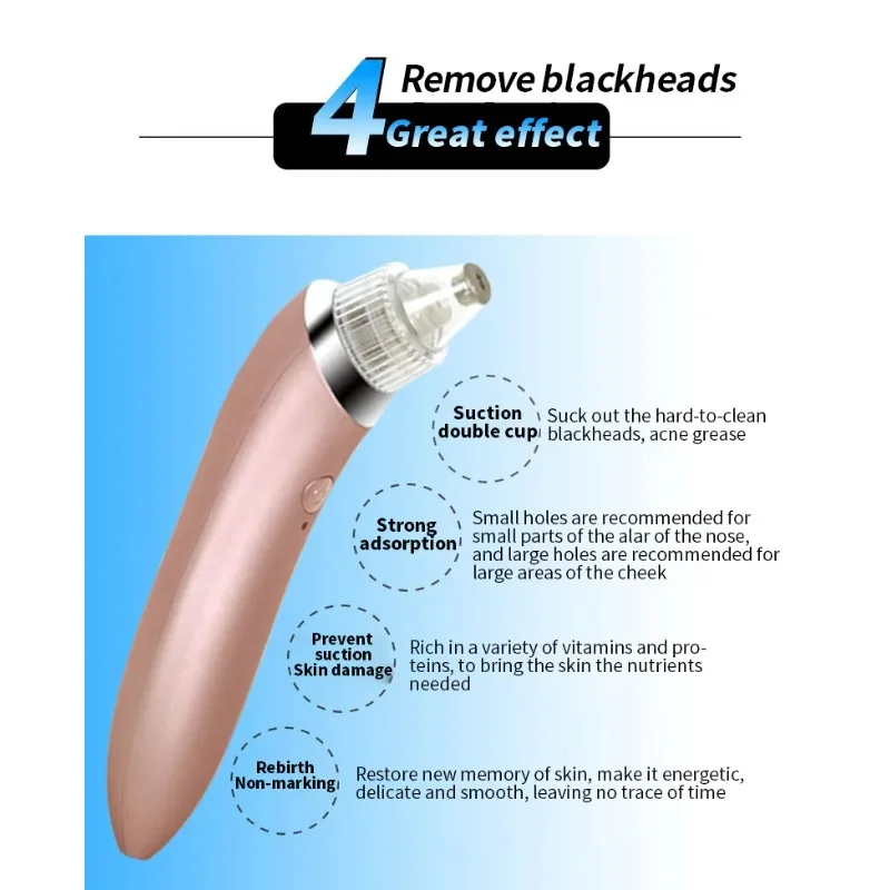 黒ずみ除去美容器 電動クレンザー 毛穴クリーナー 黒ずみ除去器