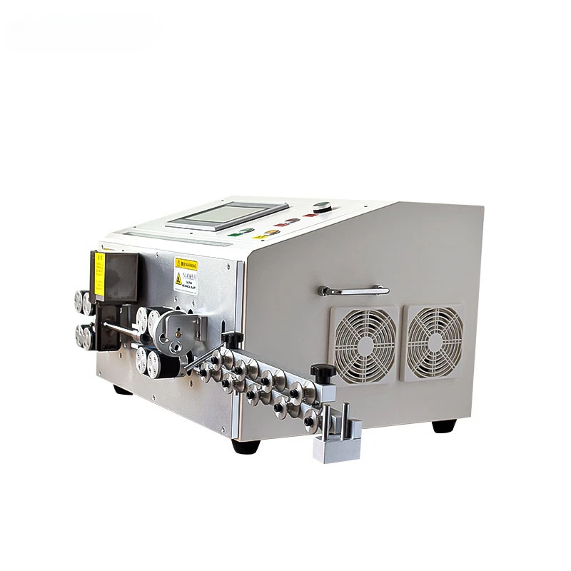 Automatic computer wire stripping machine for large square 35 wires