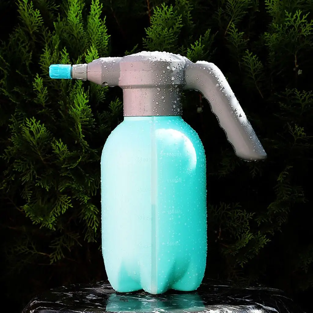 2L Electric Spray Bottle USB Rechargeable Automatic Watering Can Household Sprayer with Adjustable Nozzle Plant Mister