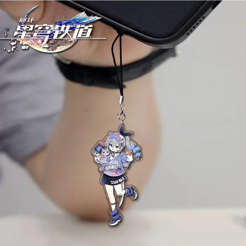 Новая цепочка для мобильного телефона «Broken Star Dome Railway», серия «Маленький кот», подвеска-милый мультяшный студенческий креативный кулон для школьной сумки