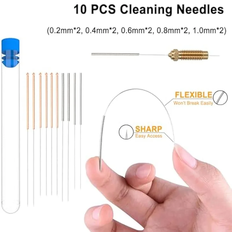 

Аксессуары для 3D-принтеров ABFM-Nozzles, латунь для Neptune 4Plus/4Max, 0,2 мм/0,4, мм/0,6 мм/0,8 мм/1,0 мм