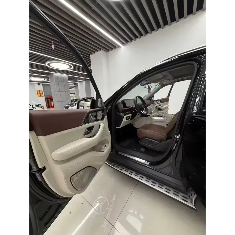 For ML GLS Class W166 X166 Full Car Interior Trim Kits Dashboard Door Panel Center Console Upgrade Accessories