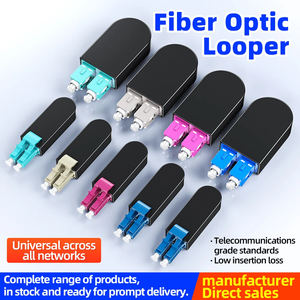 Fiber Optic Looper SC LC/UPC Fiber Optic Loopback Adapter Connectors Fiber Optic Circuitors SM/MM Brand New And High Quality