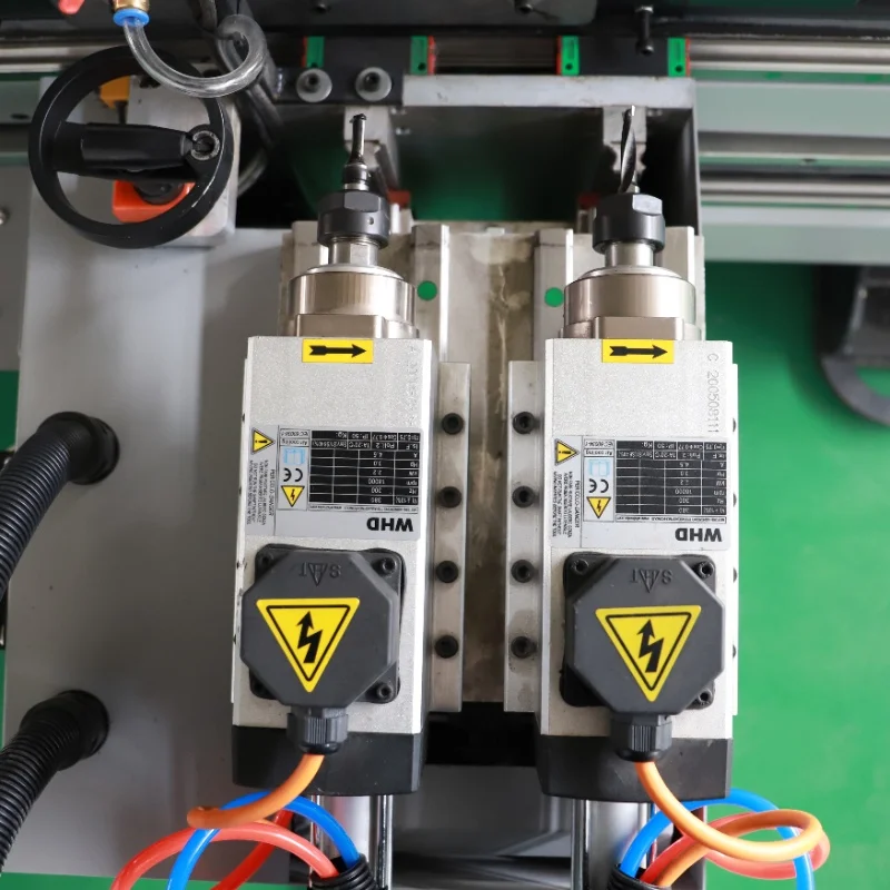 Mdf Boards Slotting Cnc Laser Side Drilling Hole Double Head Woodworking Side Hole Drilling Wood Drilling Machine
