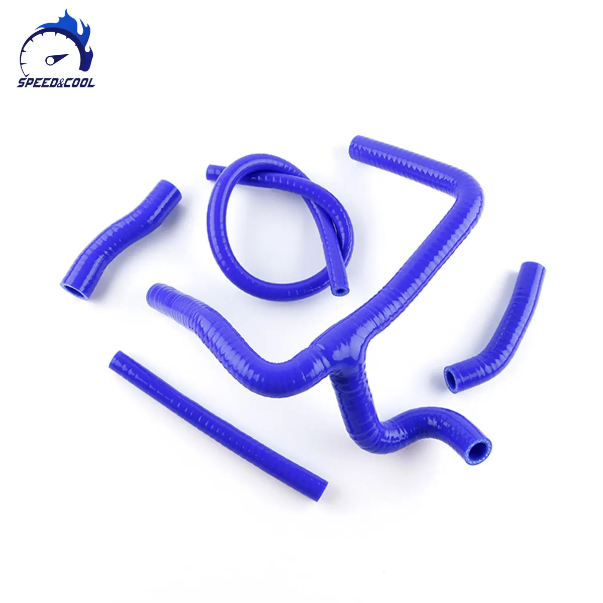 SPEED&COOL For 2000-2001 Honda CR250 CR250R Motorcycle Silicone Radiator Coolant Tube Pipe Hose Kit