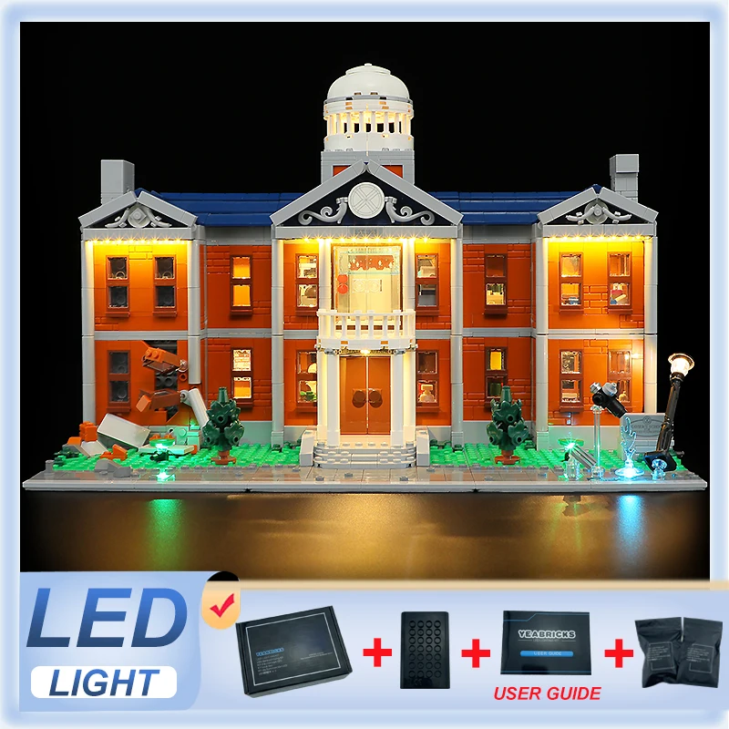 DIY LED Light Kit For LEGO 76294 The School House for Gifted children   (Only LED Light,Without Blocks Model)