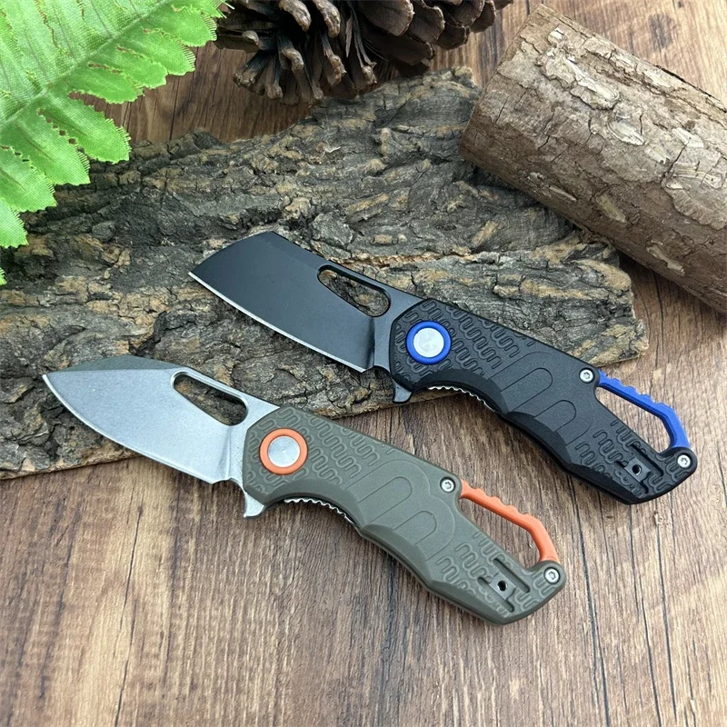 

Mini Pocket Folding Knife 8Cr13Mov Blade Nylon Fiber Handle Portable Camping Hiking Outdoor Survival Multitools Knife