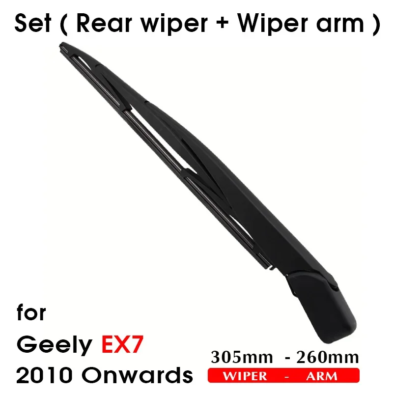 BEMOST Car Rear Windshield Wiper Arm Blades Brushes For Geely EX7 2010 Onwards Back Windscreen Auto Styling Accessories