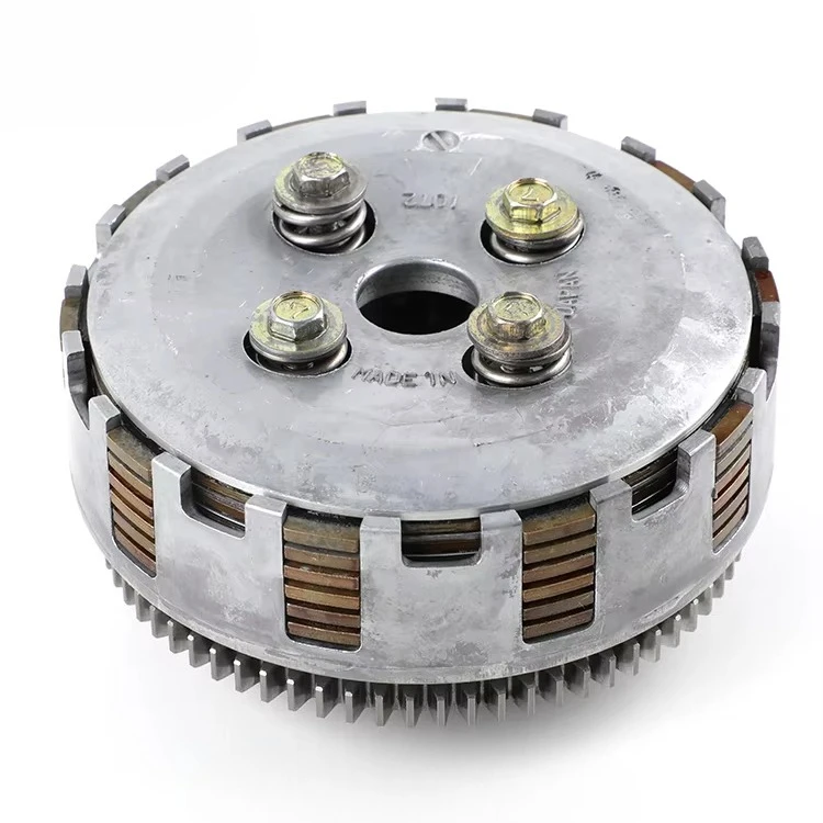 

Motorcycle Clutch Assembly Engine Spare Parts Hydraulic Center Clutch Gear Kit for Kawasaki KR 150 Motorcycle Part Accessories