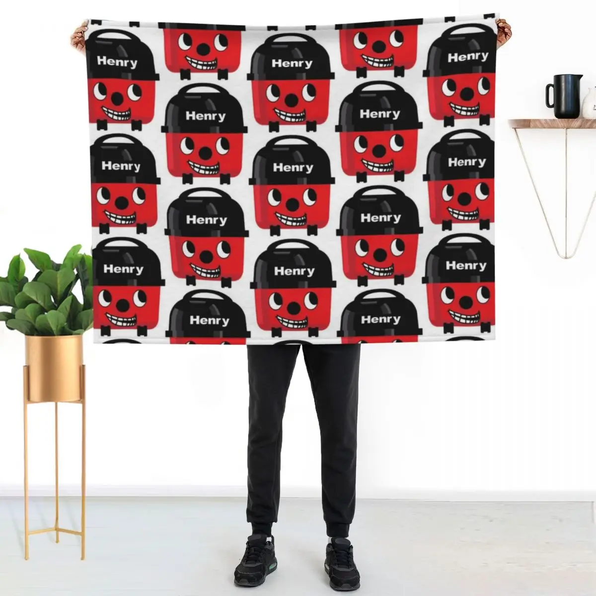 Henry Hoover - Trollface Throw Blanket Giant Sofa Blankets For Bed For Decorative Sofa Travel For Sofa Thin Bed Blankets