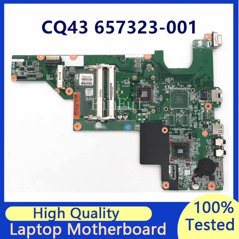 

657323-501 657323-601 657323-001 Mainboard For HP CQ43 CQ57 Laptop Motherboard DDR3 With E-450 CPU 100% Full Tested Working Well