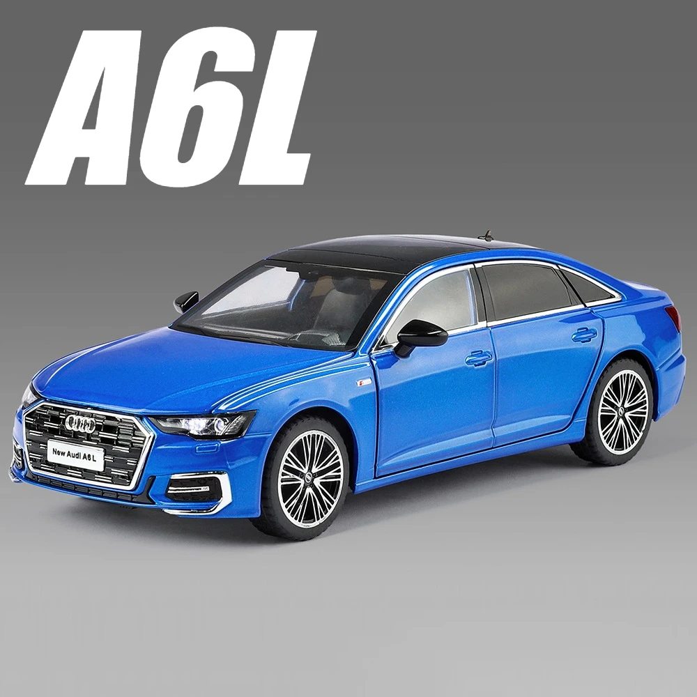 

Масштабная модель автомобиля 1:24 A6L RS7, металлический кузов, резиновые шины, изысканный интерьер, звук и свет, спортивные модели автомобилей для детского развития и развлечений