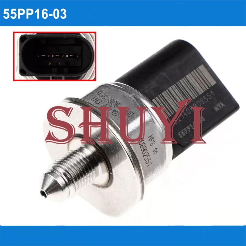 

Датчик давления топлива Common Rail OEM 0261545094 06J 906054 06J 906051 C 06H 906051 A 06H 906051 J для VVolkswagen Touareg AAudi A3 A6