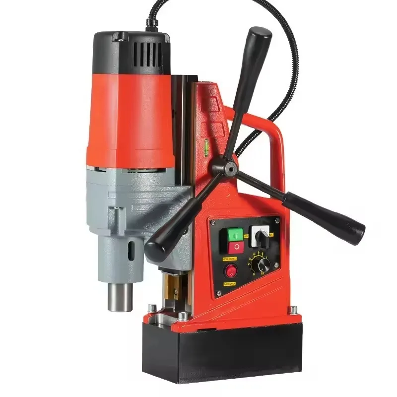 

Portable Electromagnetic Drilling Machine Variable Speed Photovoltaic Motor Magnetic Base Drill Industrial-grade Small Bench