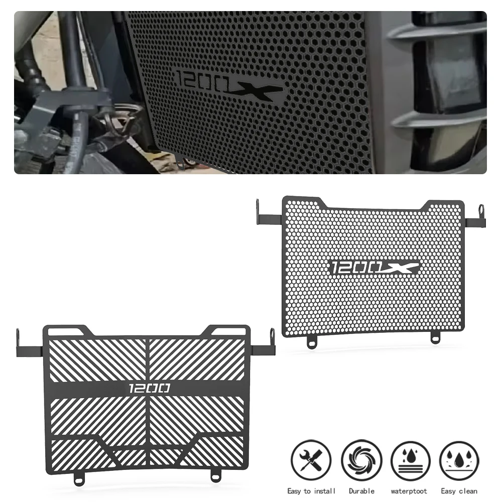 

For HONDA VRF 1200X 2012-2020 2019 2018 2017 2016 VRF1200X VRF 1200 X Motorcycle Radiator Grille Cover Guard Protection Protetor