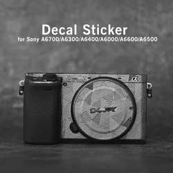 Decal Skin For Sony ILCE-6700 A6000 A6300 A6400 A6700 A6600 A6500 ILCE-6500 ILCE-6400 Camera Body Skin Sticker Skin Wrap Film