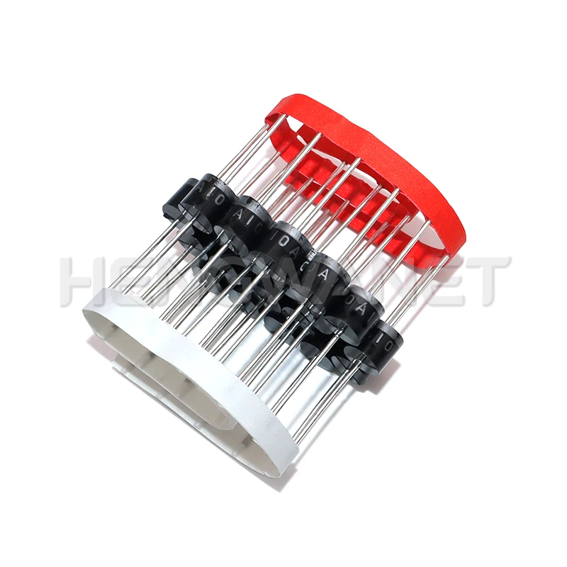 20pcs/lot 6A10 10A10 20A10 Rectifier Diode 6A 10A 20A 1000V 2000V R-6