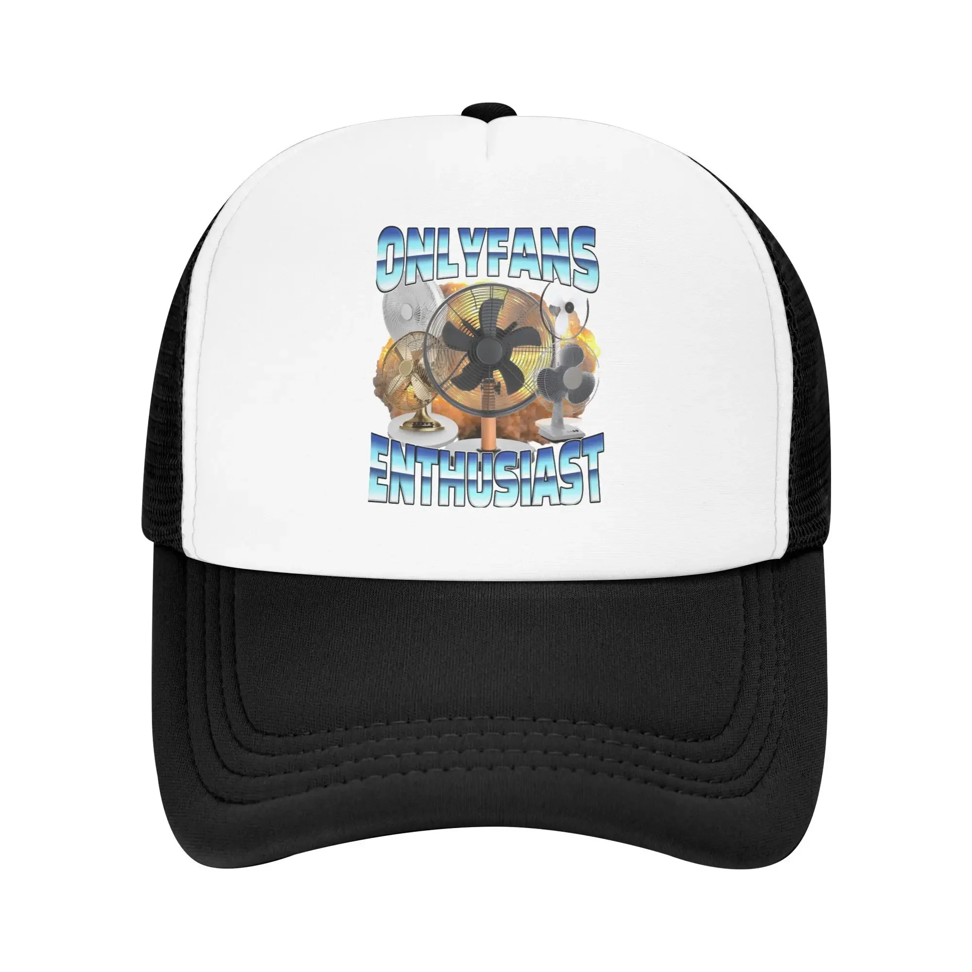 OnlyFans Only Fans Enthusiast Mesh Cap Outfit For Unisex Adjustable Snapback Mesh-Back Breathable Cooling Caps