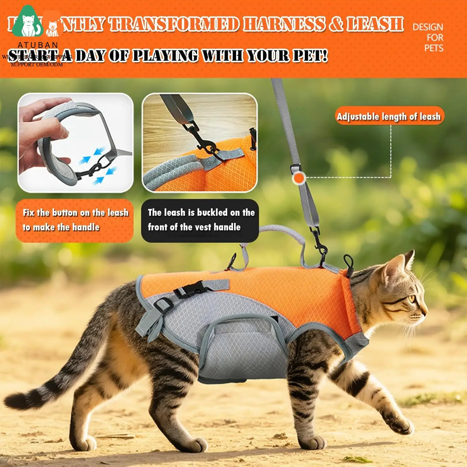 2-in-1 Cat & Dog Carrier 3