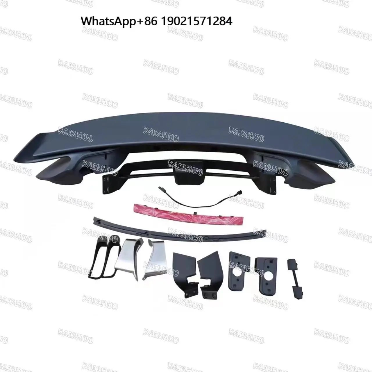 

High Quality Carbon Fiber Auto Parts Porsche 911 992 Upgraded Turbo S Style Rear Spoiler Wing