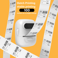 Smart Portable Thermal Printer B21 B1 P50 Bluetooth Wireless Self-Adhesive Sticker Printer For Gift/Diy Creative/Marking