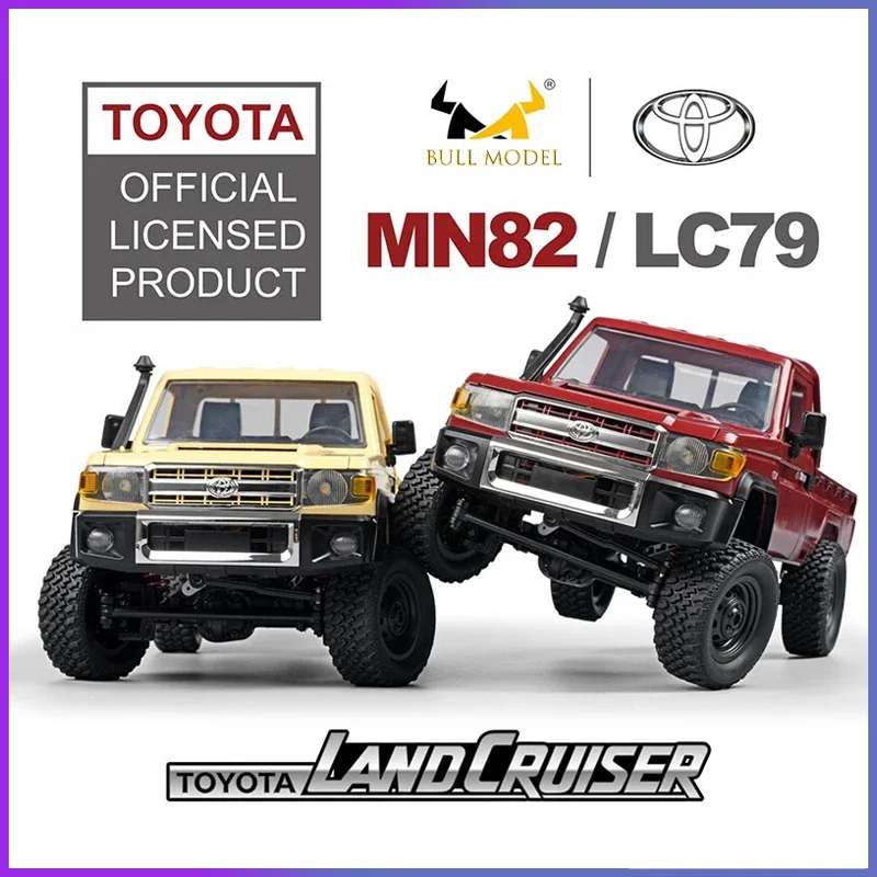 Mang Niu MN82 Vier-drive Afstandsbediening Terreinwagen 1:12 Toyota Land Patrol Pickup Klimmen Model Speelgoed kinderen Gift