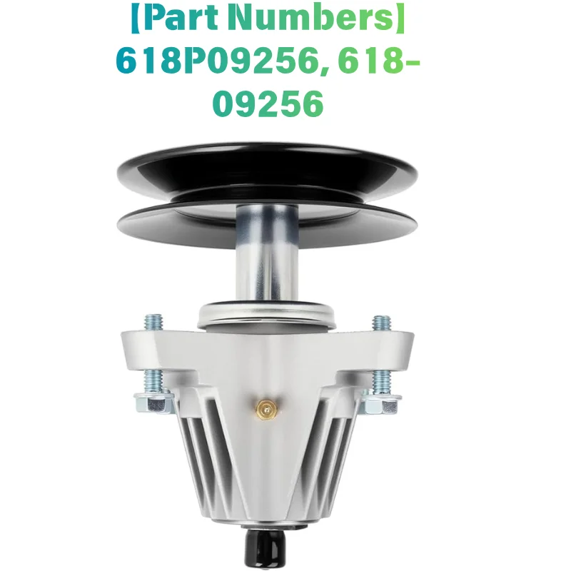 

618-09256 618P09256 Deck Spindle Assembly for Cub Cadet for MTD Craftsman Troy Bilt ZT1-50 Z5600 Mustang Z50 50-Inch Deck Mowers