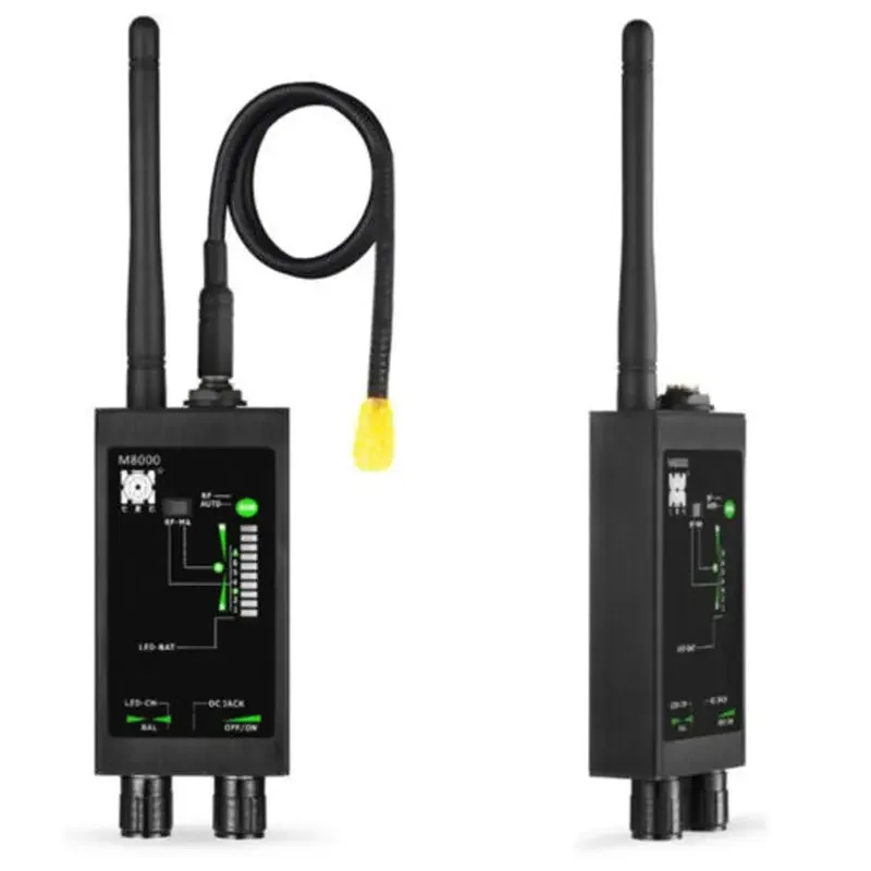 Cámara espía oculta inalámbrica M8000, señal RF profesional, microespía y Detector de insectos, GSM, buscador de escaneo GPS magnético