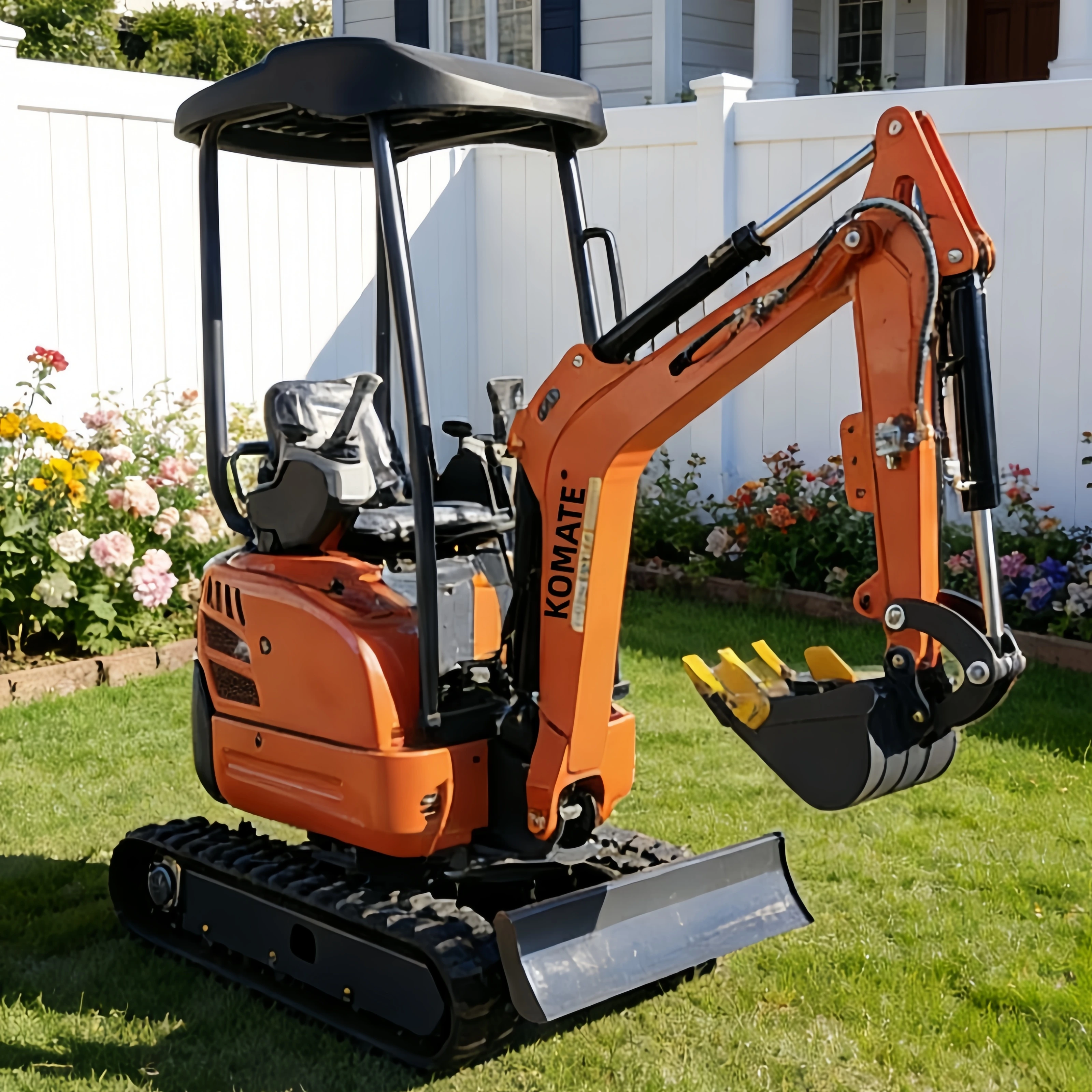 

Hot Selling Mini Excavator Enclosed Cab Multifunctional 1.2 Ton Tracked Excavator Customized Diesel Engine Quick Delivery