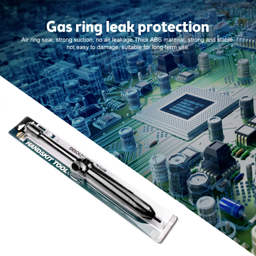 Desoldering Pump Suction Tin Gun Soldering Sucker Pen Vacuum Soldering Iron Desolder Hand Welding Tools Electronic Component