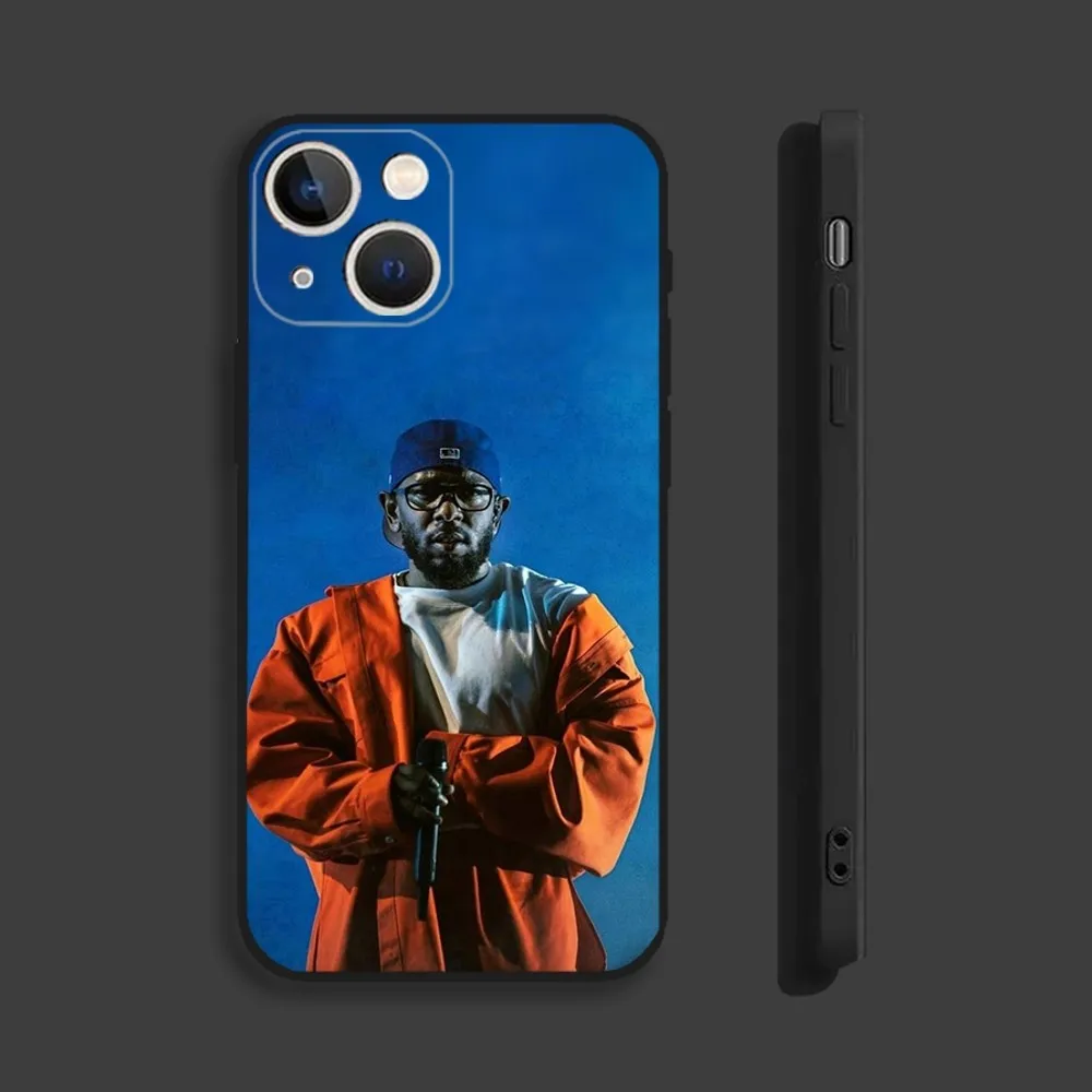 Rapper Kendrick Lamar Phone Case For iPhone 15,14,13,12,11 Plus,Pro,Max,XR,XS,X,7,8 Plus,SE,Mini Silicone Soft